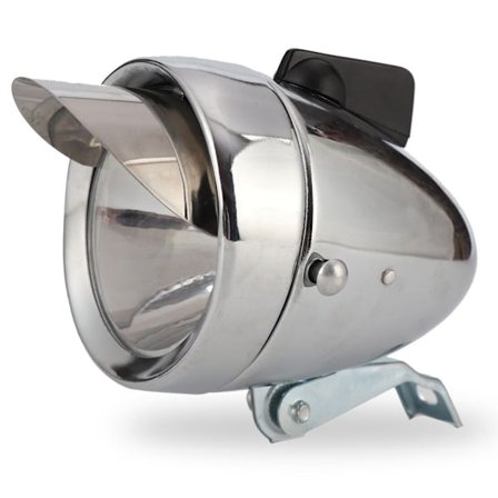 Vintage Light Bike Front Head Lamp Super Bright LED Bike Lamp med Visir