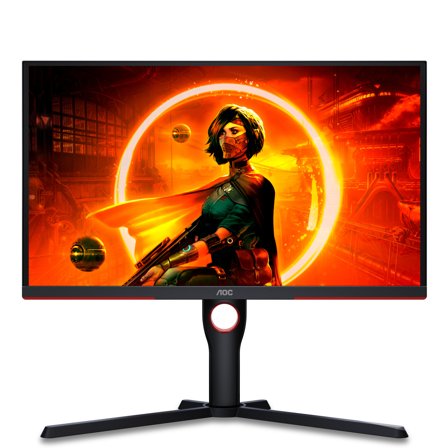 AOC 25G3ZM/BK 24.5" 240hz, 0.5ms gamingskjerm, 1920x1080 VA, 3000:1, FreeSync, 2xHDMI/DP