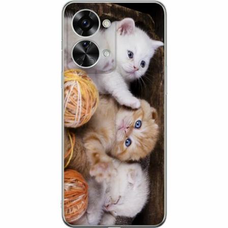 Oneplus Nord 2t Mjukt Skal - Katter