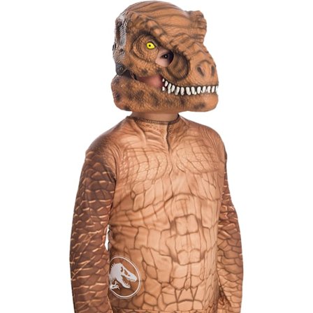 Jurassic World T-Rex Mask En Storlek Brun/Vit