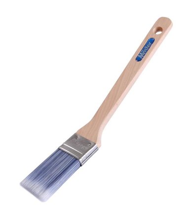 Mäster Max Blue 1695035 Vinkelpensel trä, syntetborst 35 mm, Målarredskap & tillbehör