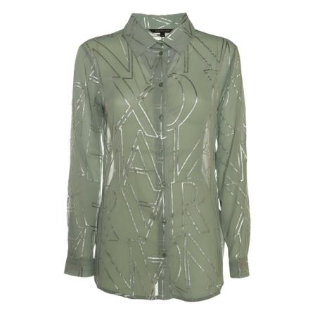 Armani Shirts Grå, Dame Skjorter