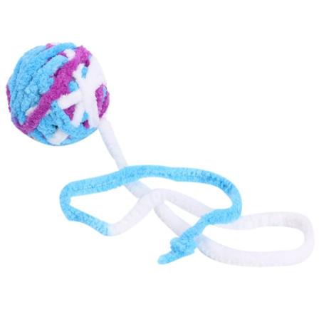 Interaktive kjæledyrleker med fargerike baller, plusj katteleker for katter