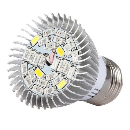 LED Plantelys Fullspektrum Flat Spotlight E14 Vekstlys