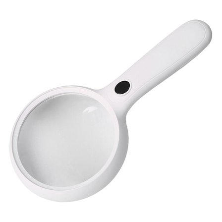 Forstørrelsesglass, håndholdt forstørrelsesglass med 14 LED-lys, dimbart forstørrelsesglass for lesing, lodding, inspeksjon, valuta, , (2X 6X)