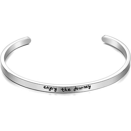 Venskab Armbånd til Kvinder - Inspirerende Venskab Gaver til Bedste Veninde, Motiverende Manschet Armbånd til Søstre Mor Lærer Gaver Armbånd