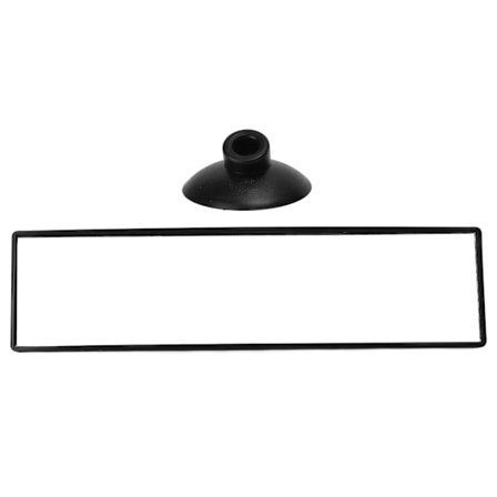 21x5cm Bil Bakspejl Kørelærer Sugekop 360 Graders Drejelig Universal Indvendigt Spejl