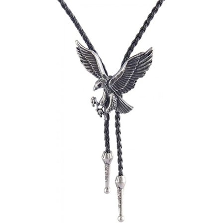 Native American Bolo Tie Rodeo Cowboy Læder Halstørklæde Wester