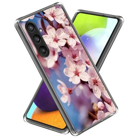 Deco Samsung Galaxy S24 deksel - Ferskenblomst