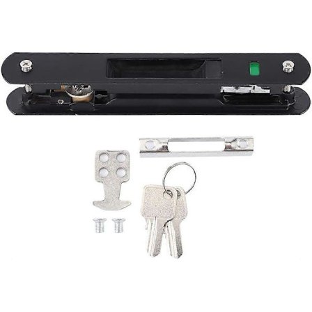 Liukuoven ikkunan koukkulukko, moderni siirrettävä ovi, yksi- ja kaksipuolinen lukko KNL