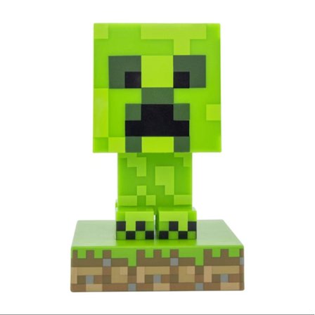 Detta är en Minecraft-inspirerad räv-lampa/Creeper-prydnad/dekorativ nattlampa för att förbättra inomhusatmosfären.