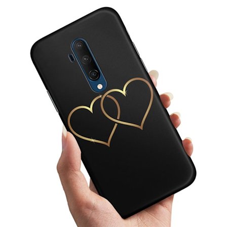 Cover / Mobilcover til OnePlus 7T Pro - Double Hearts