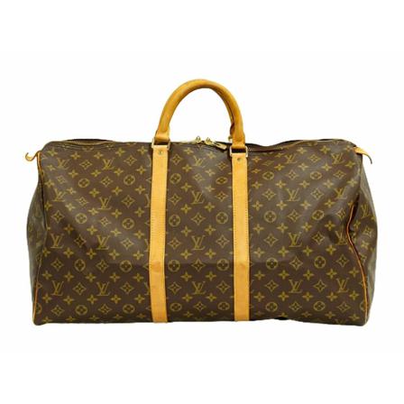 Louis Vuitton Vintage, Pre-owned Keepall 50 bag Bruin, unisex, Maat:ONE Size