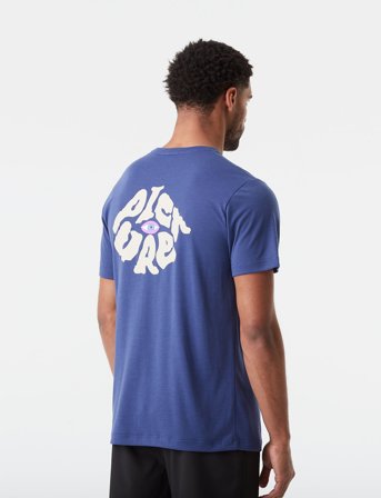 PICTURE ORGANIC CLOTHING Maribo Ss Surf Tee - Blue - S