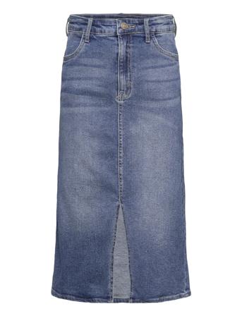 Nlfizza Long Skirt Blue LMTD