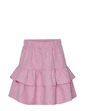 Pkcarly Skirt Pink Little Pieces