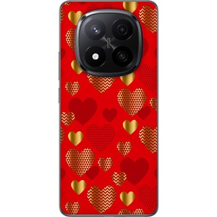Yhteensopiva Puhelinkuori Xiaomi Xiaomi Redmi Note 14 Pro+ GoldenHearts
