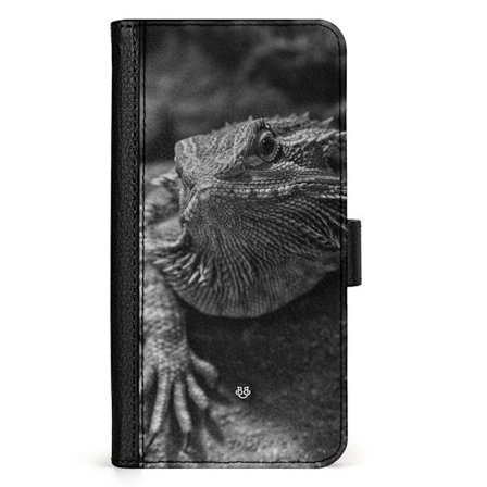 Bjornberry Sony Xperia 10 V Fodral - Svart/Vit Ödla