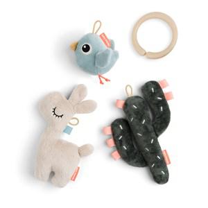 Done by Deer Lalee Color Mix Tiny Activity Rattle One Size - First toys and baby toys - One size - Beige