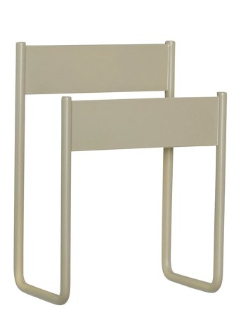 Hübsch Inbetween Magazine Holder - Grey - 12X19X26CM