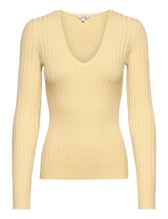 Rick Pullover Striktrøje Gul MbyM