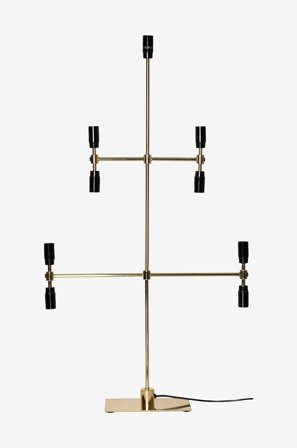 Star Trading - Lysestake Twice høyde 91 cm - Messing - Adventsstaker - Fra Homeroom