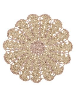 Pöytätabletti Fia pyöreä Roosa