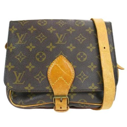 Louis Vuitton Vintage, Pre-owned Canvas louis-vuitton-bags Bruin, Dames, Maat:ONE Size