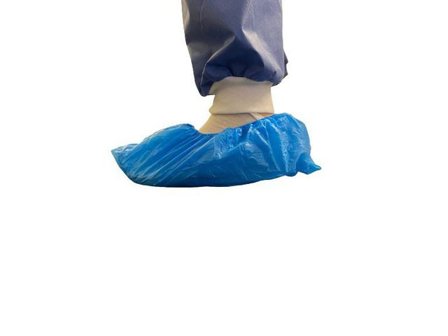 Skoskydd 15x41cm 50my kraftig blå 50/fp - Lyreco - Skyddsutrustning - Engångskläder - Skoskydd