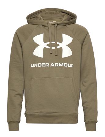 Ua Rival Fleece Big Logo Hd Green Under Armour