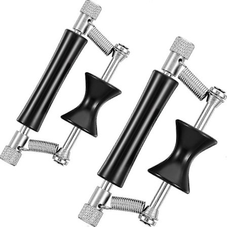 2-pakning Gitar Rulle Capo Skyve Capo Justerbar Capo Gummi og Rustfritt Stål Capo