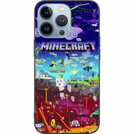 Apple Iphone 14 Pro Svart Skal Minecraft