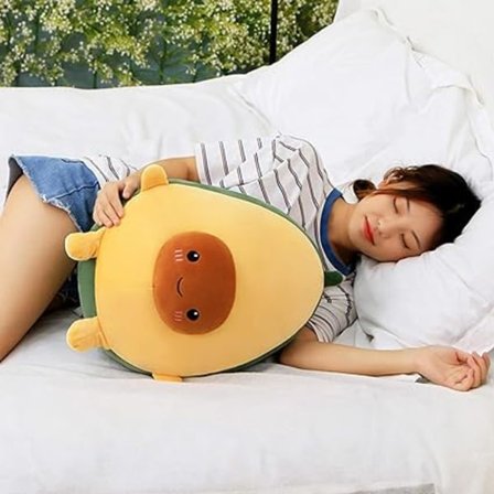 Plush Avocado Leketoy (25cm) Søt Avocado Pute Fruktformet Plush Do