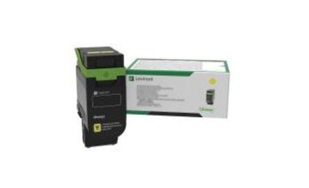 LEXMARK gul - original - tonerpatron - LCCP, LRP