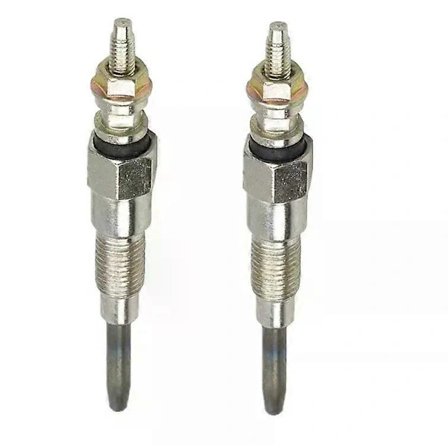 Kubota D722 Glødeplugg Kubota Glødeplugg Passer kompatibelt for Motor D600 D750 D850 D950 / Traktorer B1750D B2150DT B7100 B7200D 16851-6551 2 STK