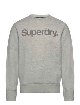 Core Logo City Loose Crew Sweat-shirt Genser Grå Superdry*Betinget Tilbud