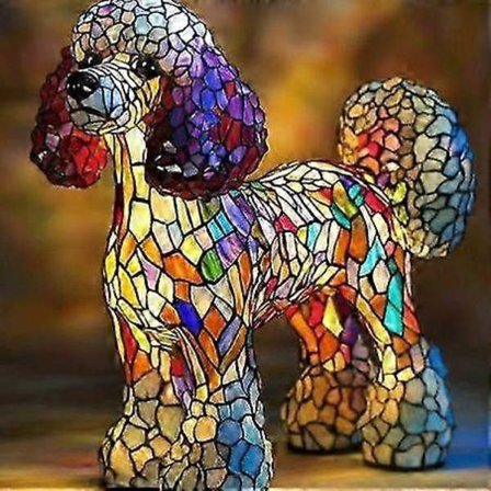 Söpö Villakoira Lamppu Kodin Toimiston Koristeelliseen Valaistusratkaisuun