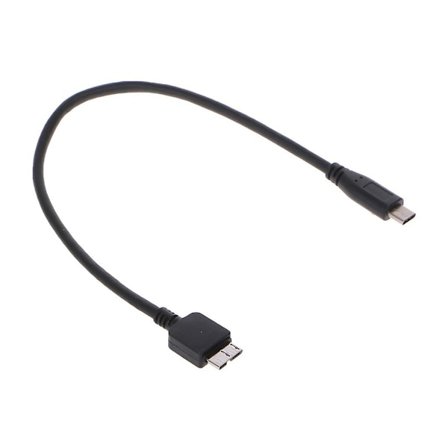 USB-C till USB 3.0 Micro B-kabel Snabbladdning och synkronisering Datakabel [DB]