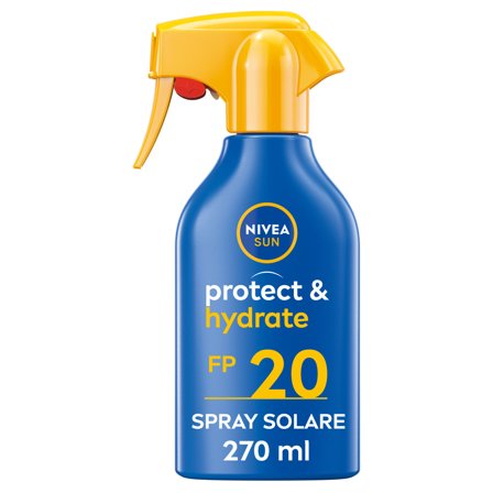 Nivea Sun Spray Solare Protect & Hydrate Fp20 Crema Solare