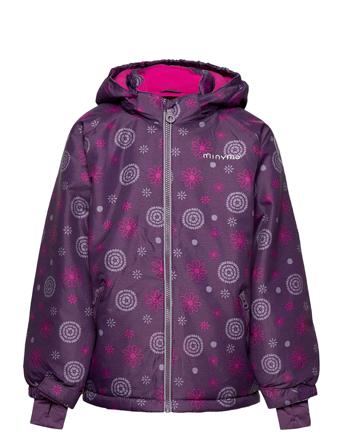 Snow Jacket Oxford Girl Shape Purple Minymo