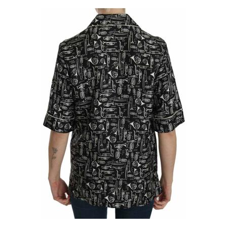 Dolce & Gabbana Shirts , Zwart , Dames , Maat: M