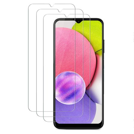 Samsung Galaxy A04s Sk rmskydd och Kameralinsskydd (3-pack)