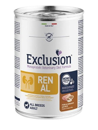 Exclusion Monoprotein Veterinary Diet Formula Renal Umido