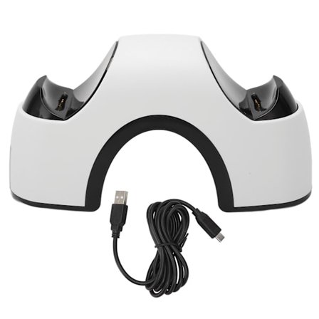 Multifunksjonell ladestasjon for PS5 med rask lading og LED-indikator