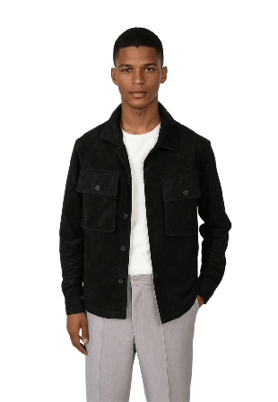 Ciszere Nash Vegan Suede Jacket Jackor Herr Svart S