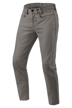 Blugi Moto REV'IT! Jamison negru/verde măsliniu W32 x L30