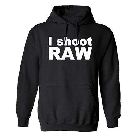 I Shoot Raw - Hettegenser / Genser - UNISEX