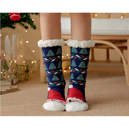 Naisten jouluiset sukat, 1 pari, juhlava joulu