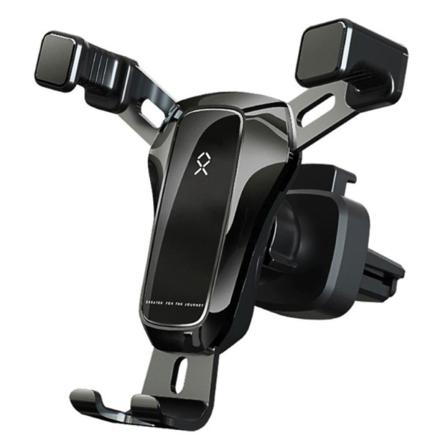 Yleiskäyttöinen kääntyvä kolmioinen puhelimen pidike - Musta Black