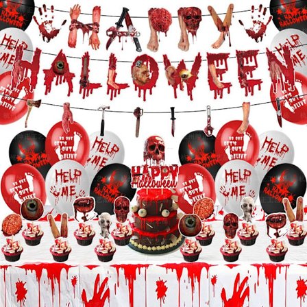 Halloween Fest Decor Party Banner Service 3 3